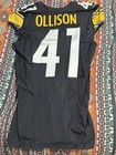 Pittsburgh Steelers  41 Qadree Ollison Game Used Home Jersey Pitt University    