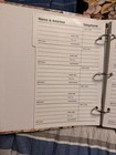 Vtg Name Address Book Phone Birthdays Anniversaries In 3-ring Notebook Nos
