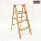 36  Folding 3 Step Wood Step Stool