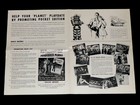 Forbidden Planet 1956 Orig Pressbook Pages Robby The Robot Quaker Leslie Nielsen