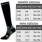 Calf Compression Socks Men Women 20-30 Mmhg Knee High Stockings Varicose Veins