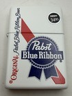 Pabst Blue Ribbon Beer Label White Matte Zippo Lighter New 48746