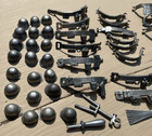 1960   s Vtg Mpc Ring Hand Wwii Soldiers Accessories Helmets Belts Grey Lot
