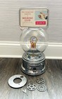 Vintage Ford Gum Machine Chrome Gumball Vendor Glass Globe Melrose Club Topper   