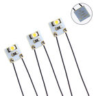 20pcs Pre-wired Warm White Smd Led 3528 Lamp Light Set 12v 20cm Wire Dd00wm