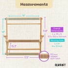 Wooden Weaving Loom With Adjustable Stand - Weaving Looms For Adults  Loom Ki   