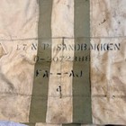 Vintage Wwii Us Army Air Force Aviator Kit Bag An6505-1 Canvas Stenciled Named