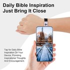 4pcs Daily Bible Verse Wwjd Bracelet  Christian Jesus Wearable Bracelet For W   