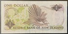 1981-1985 New Zealand Paper Money - One Dollar Banknote 