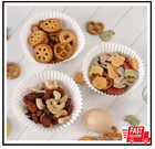 300 Pack Jumbo Cupcake Muffin Liners Greaseproof Large White Baking Cups