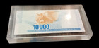 1997 Banknote Costa Rica  10000 Colones Specimen In Acrylic Block