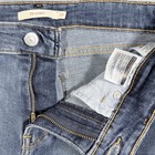Levis 711 Skinny Jeans Womens 28 Blue Medium Wash Distressed Ripped Ankle Denim