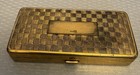 Gillette Safety Razor Set In Brass Fitted Case Made Usa Antique Vintage