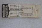 F381 Vintage Matchbook Cover Winston Cigarettes Cigars