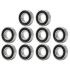 6200-2rs Ball Bearing 10x30x9mm 6200 2rs Rubber Sealed  qty 10 