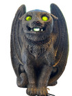 Windstone Editions 1999 Bad Cat Dragon Candle Lamp Green Eyes Pe  a Tag Attached