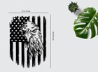 American Eagle Metal Wall Art American Flag Wall Decor Eagle Wall Signs Fourt   