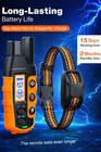 Dog Training Shock Collar 3300ft Remote Waterproof 5-120lbs Rechargeable