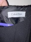 Calvin Klein Black Fit   Flare Sleeveless Knee-length Lined Zip Dress Size 2
