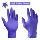 Disposable Nitrile Gloves Large 100 Pack Powder Free Latex Protective Peipu