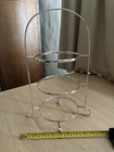 Vintage Cake Stand  Silver Plate  3 Tier Afternoon Tea  Early 1900s Antique Rare