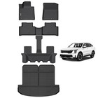  Floor Mats   Cargo Liner Custom For 2021-2025 Kia Sorento 6 7 Seat  not For 