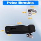 Xqsmwf 2 Pack Front Storage Rack Latches Polaris Sportsman Atv