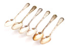 Quaker Oats Antique Silver Plated Spoons Quaker Man  Quaker Early Birds Spoons