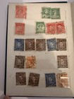 Vintage Australian Pre Decimal Stamp Album Kgvi Qeii Used Stamps Collection