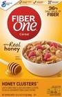 Fiber One Honey Clusters Breakfast Cereal  1 09 Pound  pack Of 5  