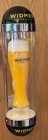 24    H - Widmer Hefeweizen Spinning Glass Light Beer Sign  Beautiful Condition
