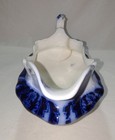Antique Gravy Boat Johnson Brothers Florida Flow Blue Semi Porcelain England