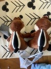 Disney Parks 2023 Chip  n Dale Plush Set     Mini Bean Bag 6 1 2   New With Tags