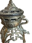Vantine   s Vintage Incense Burner Brass Ornate Asian Dragon Censer