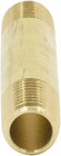 Brass Pipe Fitting Long Nipple  1 8  Npt Male X 1 8  Npt Male Extender Straig   