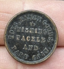 Original 1863 M l  Marshall Civil War Token Oswego  Ny
