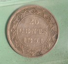 1894 Newfoundland 20 Cents  - Iccs Graded Vf-30  - Xvf 958
