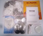 Vevor Button Maker Machine Pin Badge Maker 2 28  100 Button Parts Circle Cutter
