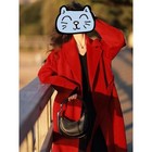 M M Womens Double-sided Woolen Cashmere Wool Coat 2026