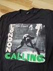 Vtg Official The Clash  band  Medium Shirt 70   s    london Calling    Uk British Punk