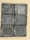 Vintage 1967 Mattel Thingmaker Picadoos 6 Metal Molds  4501 Mosaic Bead Grid