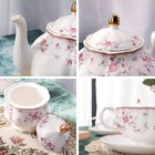Vintage Porcelain Tea Set For Women Tea Party  Cup And Saucer Set