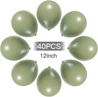 12 Inch Sage Green Balloons Eucalyptus Bridal Shower 12 Inch  