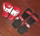 Fairtex Boxing Gloves   Shin Guards - Preowned  Great Condition 