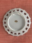 Vintage Florida Milk Glass Souvenir Plate 