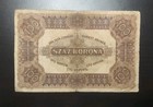 1920 Hungary 100 Korona Bank Note P-63 Early Hungarian Banknote