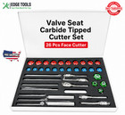 New Valve Seat Carbide Tipped Cutter Set 39 Pcs For Vintage   Modern Car   Bikes