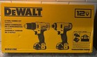 Dewalt Dck211s2 12v Max Drill driver   Impact Driver Combo Kit  new 