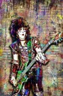 Nikki Sixx Of Motley Crue 24x36in Poster  M  tley Cr  e Print Free Shipping