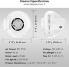 Baseaire   Radonex 15f Radon Mitigation Fan